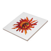 Sun Tunes Tegeltje (Zijkant)