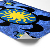 Sun Turtles Poster (Hoek)