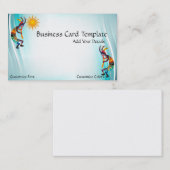 Sun Two Kokopelli Logo Visitekaartje (Voorkant / Achterkant)