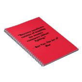 Sun Tzu Art of War Baby Winner Notitieboek (Rechterzijde)