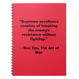 Sun Tzu Art of War Baby Winner Notitieboek