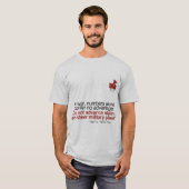 Sun Tzu Art of War "Numbers" T-shirt (Voorkant volledig)