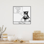 Sun Tzu — Chinese militair strateeg Poster (Keuken)