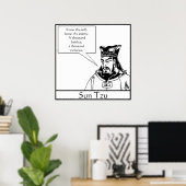Sun Tzu — Chinese militair strateeg Poster (Thuiskantoor)