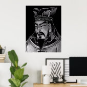 Sun Tzu Painting Poster (Thuiskantoor)
