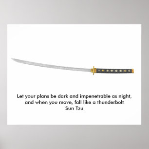 Sun Tzu quote Poster