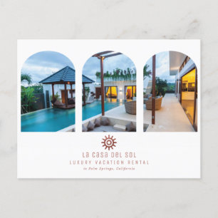 Sun Vacation Rental Briefkaart