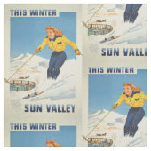 Sun Valley, aanpasbare Idaho-fabric Stof (Close Up)