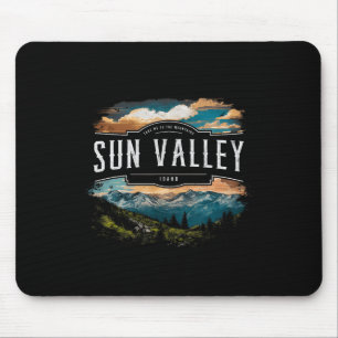 Sun Valley-bergen Idaho Wandelen Buiten Activiteit Muismat
