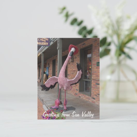 Sun Valley Briefkaart (Staand voorkant)