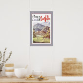  Sun Valley Golf-sportreistro Poster (Keuken)