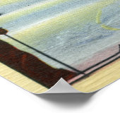 Sun Valley, ID - Sawtooth Mnts. Riding Ski Poster (Hoek)