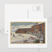 Sun Valley, ID - Ski Party in Lodge Sawtooth Uitnodiging Briefkaart (Voorkant / Achterkant)