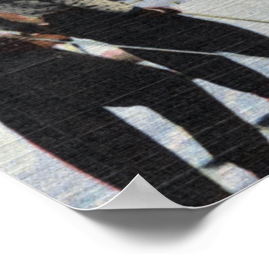 Sun Valley, ID - Winter Scene of Sun Valley Poster (Hoek)