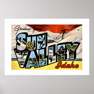 Sun Valley Idaho 20x30 Posterprint Poster