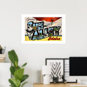 Sun Valley Idaho 20x30 Posterprint Poster (Thuiskantoor)