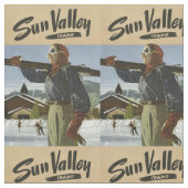 Sun Valley, Idaho aanpasbare stof (Close Up)