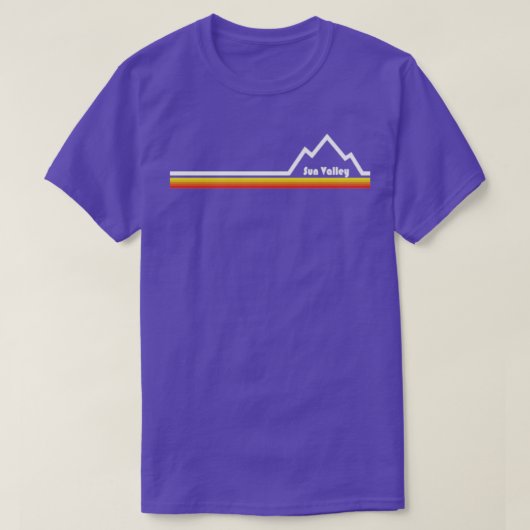 Sun Valley Idaho Classic T-shirt (Design voorkant)