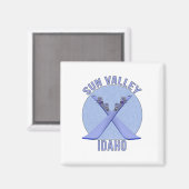 Sun Valley, Idaho Magneet (Voorkant / Achterkant)