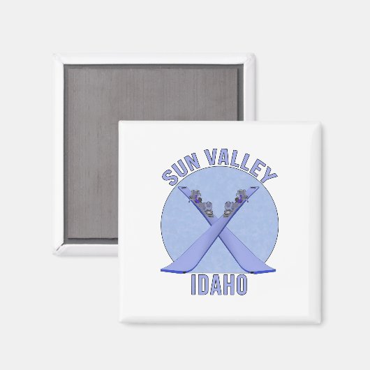 Sun Valley, Idaho Magneet (Voorkant / Achterkant)