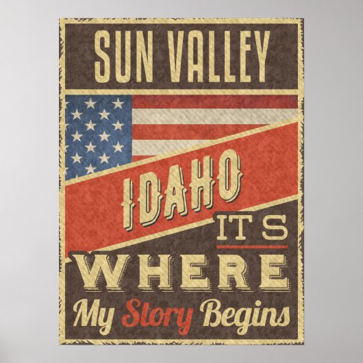 Sun Valley Idaho Poster (Voorkant)