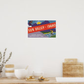 Sun Valley Idaho Poster (Keuken)