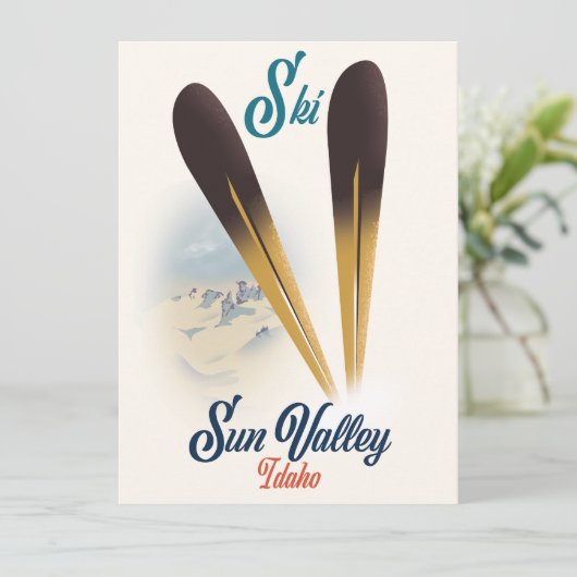 Sun Valley Idaho poster (Staand voorkant)