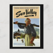Sun Valley, Idaho reis  Briefkaart (Voorkant)