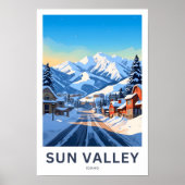 Sun valley Idaho Reisprint Poster (Voorkant)