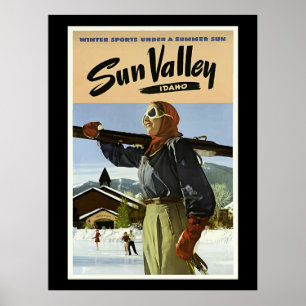 Sun Valley, Idaho reizen  Poster