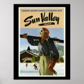 Sun Valley, Idaho reizen Poster (Voorkant)