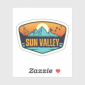 Sun Valley, Idaho Sticker (Vel)