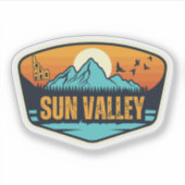 Sun Valley, Idaho Sticker (Voorkant)