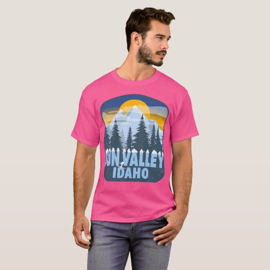Sun Valley Idaho T-shirt (Voorkant volledig)
