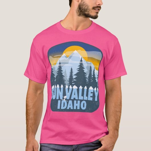 Sun Valley Idaho T-shirt (Voorkant)