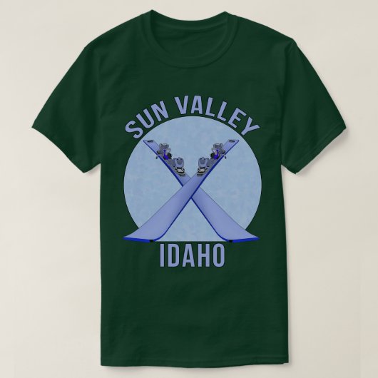 Sun Valley Idaho T-shirt (Design voorkant)