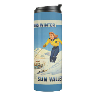 Sun Valley Idaho USA tumbler Thermosbeker