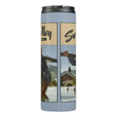  Sun Valley Idaho USA tumbler Thermosbeker (Achterkant)