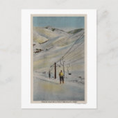 Sun Valley, IDMountain Scene, Ski Lifts in Briefkaart (Voorkant)