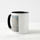 Sun Valley, IDMountain Scene, Ski Lifts in Mok (Voorkant links)