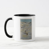 Sun Valley, IDMountain Scene, Ski Lifts in Mok (Links)