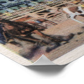 Sun Valley, IDRodeo Bull Dogging Scenes Poster (Hoek)