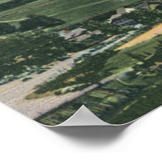 Sun Valley, IDSummer Scene of Sun Valley Lodge Poster (Hoek)