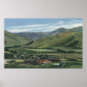 Sun Valley, IDSummer Scene of Sun Valley Lodge Poster (Voorkant)