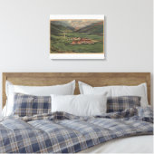 Sun Valley, IDView of Sun Valley Lodge Canvas Afdruk (Insitu (Slaapkamer))
