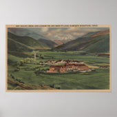 Sun Valley, IDView of Sun Valley Lodge Poster (Voorkant)
