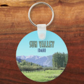Sun Valley Ketchum Idaho Sleutelhanger (Voorkant)