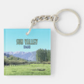 Sun Valley Ketchum Idaho Sleutelhanger (Achterkant)