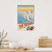 Sun Valley Poster Idaho Kunst Union Pacific (Keuken)