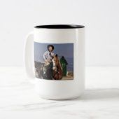 Sun Valley Sally Tweekleurige Koffiemok (Voorkant links)